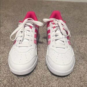 Adidas White and Pink Sneakers